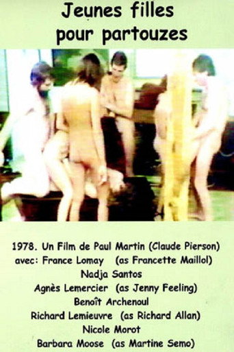Jeunes filles pour partouzes movie poster