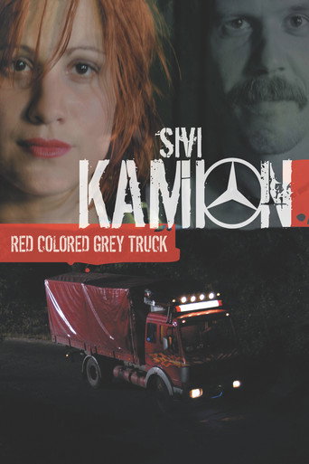 The Red Colored Grey Truck movie poster