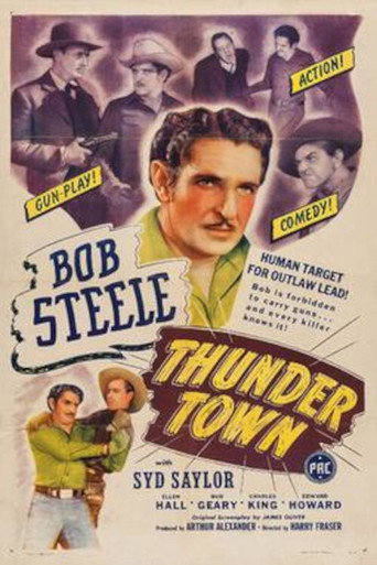 Thunder Town movie poster