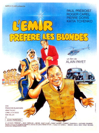 L'émir préfère les blondes movie poster