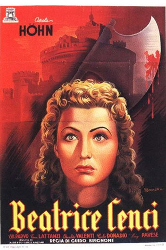 Beatrice Cenci movie poster