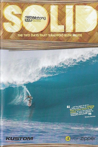 Solid: The Two Days That Teahupoo Blew Minds movie poster