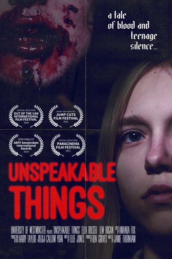 Unspeakable Things movie poster
