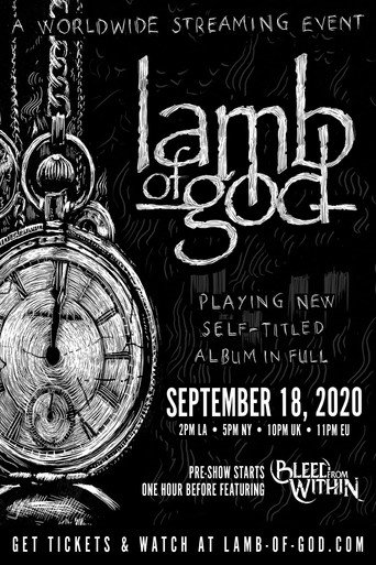 Lamb of God - Self Titled Live Stream movie poster