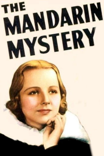 The Mandarin Mystery movie poster