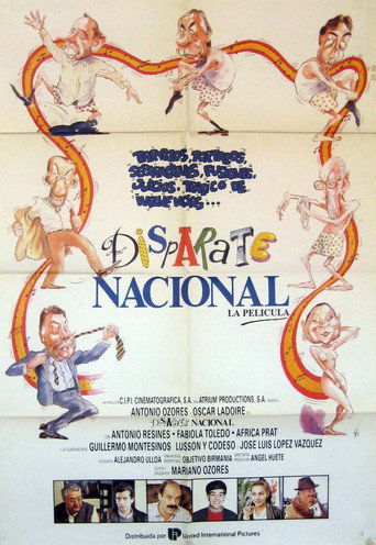 Disparate nacional movie poster