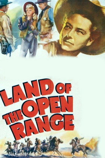 Land of the Open Range movie poster