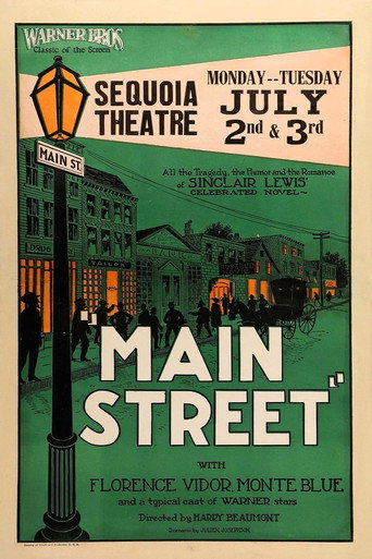 Main Street movie poster