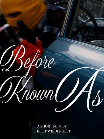 Before Known As movie poster