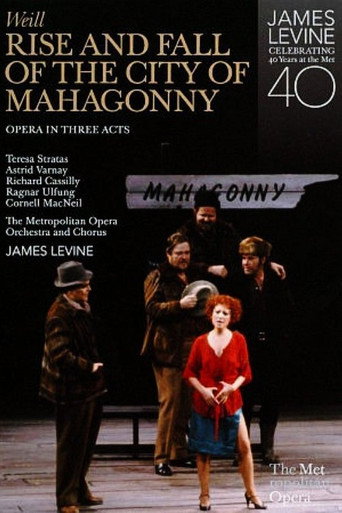 Rise and Fall of the City of Mahagonny movie poster