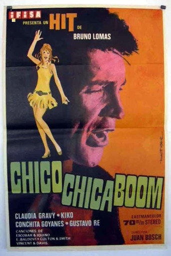 Chico, chica, ¡boom! movie poster