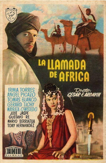 La llamada de África movie poster