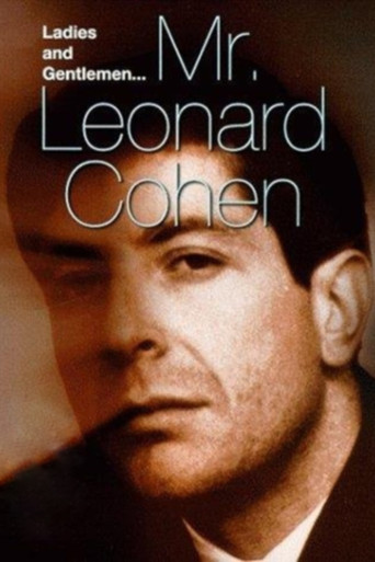 Ladies and Gentlemen, Mr. Leonard Cohen movie poster