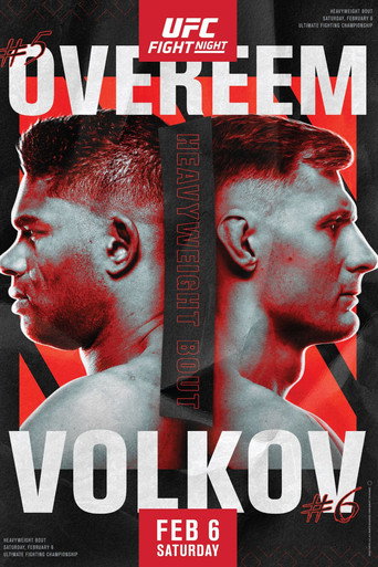 UFC Fight Night 184: Overeem vs. Volkov movie poster
