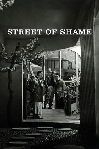 Street of Shame movie poster
