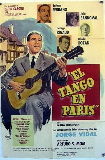 El tango en París movie poster