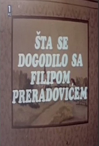 What Happened with Filip Preradović movie poster