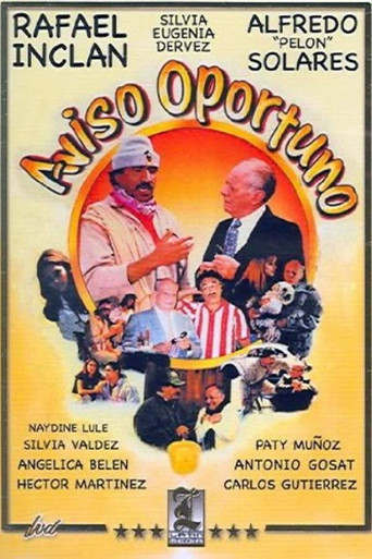 Aviso oportuno movie poster