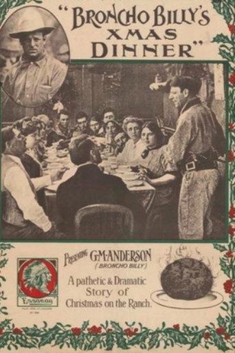 Broncho Billy's Christmas Dinner movie poster
