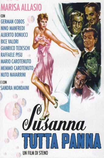 Susanna tutta panna movie poster