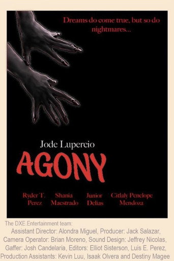 Agony movie poster