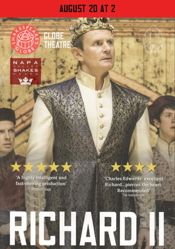 Richard II - Live at Shakespeare's Globe movie poster