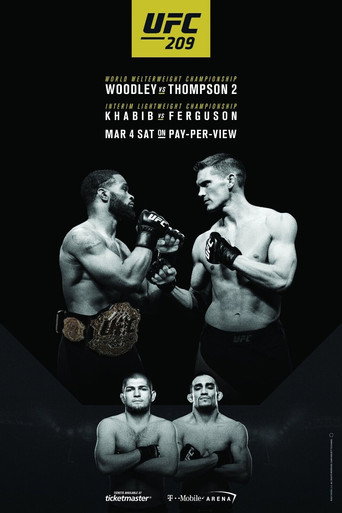 UFC 209: Woodley vs. Thompson 2 movie poster