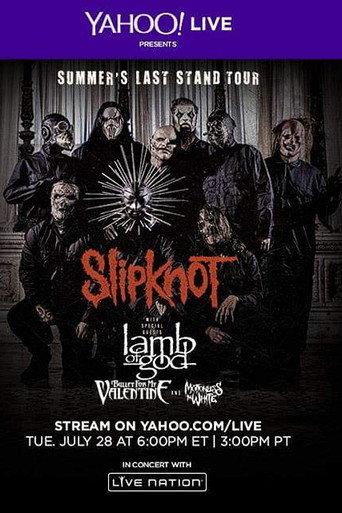 Slipknot - Live at DTE Energy Music Theatre 2015 movie poster