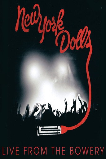 New York Dolls: Live From The Bowery movie poster