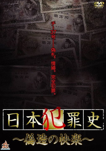 Japanese Criminal History - Pleasure of Forgery movie poster