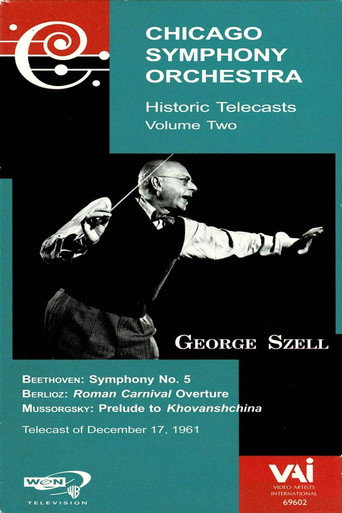 George Szell: Chicago Symphony Orchestra Historic Telecasts movie poster