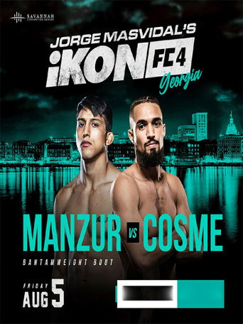 Jorge Masvidal's iKON FC 4: Mansur vs. Cosme movie poster