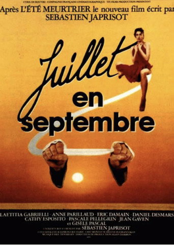 Juillet en septembre movie poster