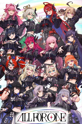 hololive English 3rd Concert -All for One- Day 1 movie poster