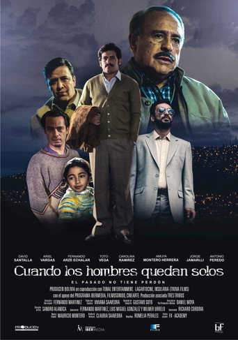Cuando los hombres quedan solos movie poster