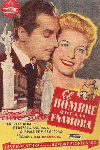 El hombre que las enamora movie poster