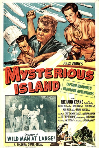 Mysterious Island movie poster