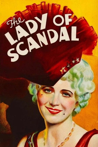 The Lady of Scandal movie poster
