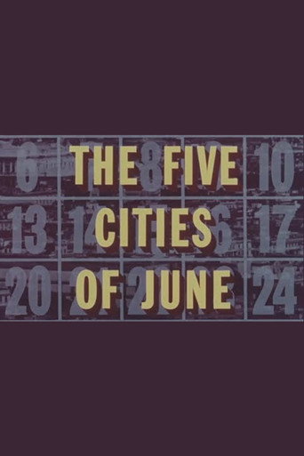 The Five Cities of June movie poster