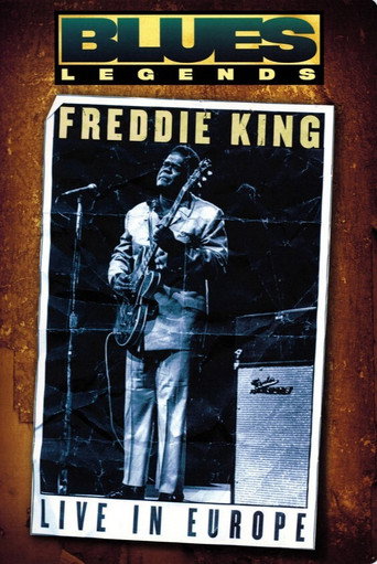 Freddie King - Live in Europe movie poster