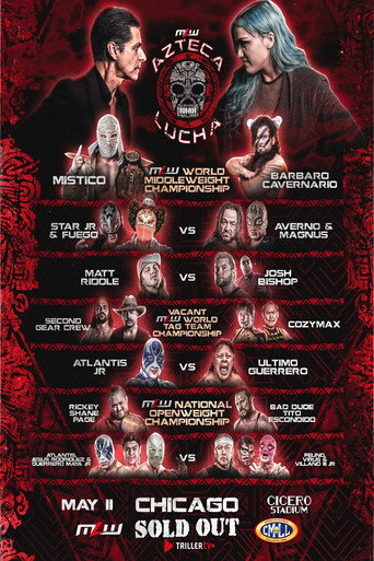 MLW Azteca Lucha 2024 movie poster