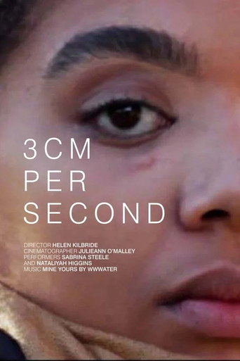 3 cm per second movie poster