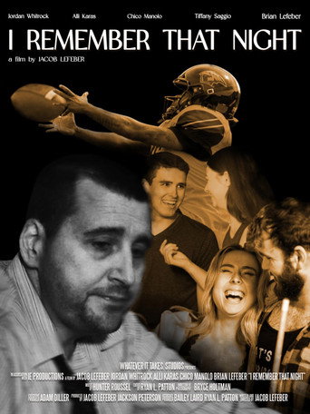 I Remember That Night movie poster