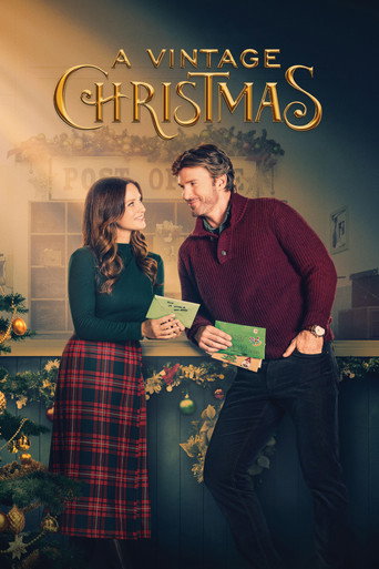 A Vintage Christmas movie poster