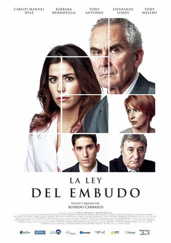 La ley del embudo movie poster