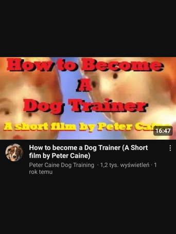 How to become a Dog Trainer movie poster