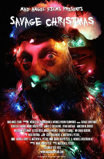Savage Christmas movie poster