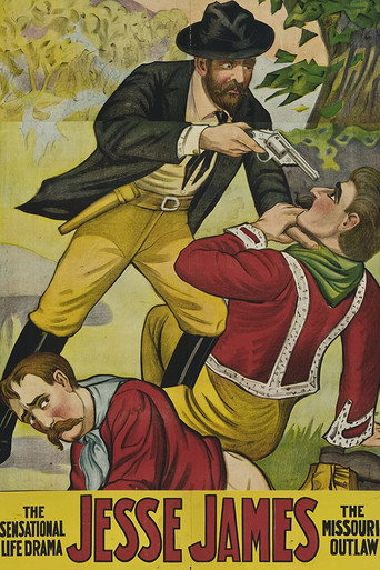 Jesse James as the Outlaw movie poster