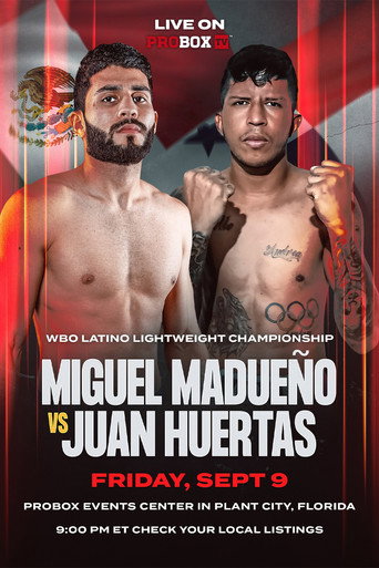Juan Huertas vs. Miguel Madueno movie poster