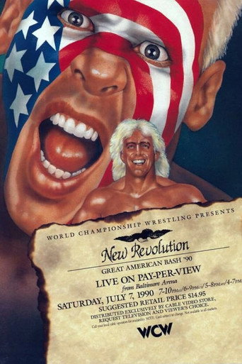 WCW The Great American Bash 1990 movie poster
